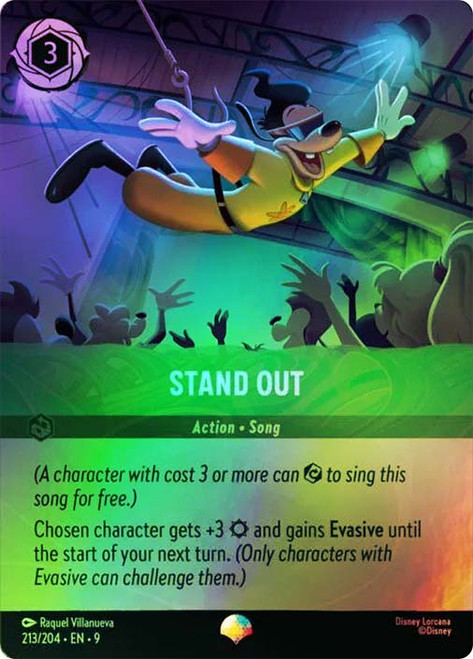 Stand Out (Epic)
Fabled
Single
Lorcana