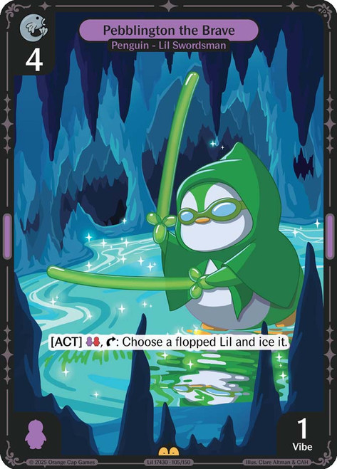 Pebblington the Brave
Legend of the Lils
Single
Vibes