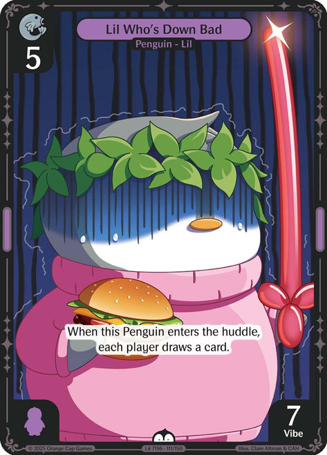 Lil Who's Down Bad
Legend of the Lils
Single
Vibes