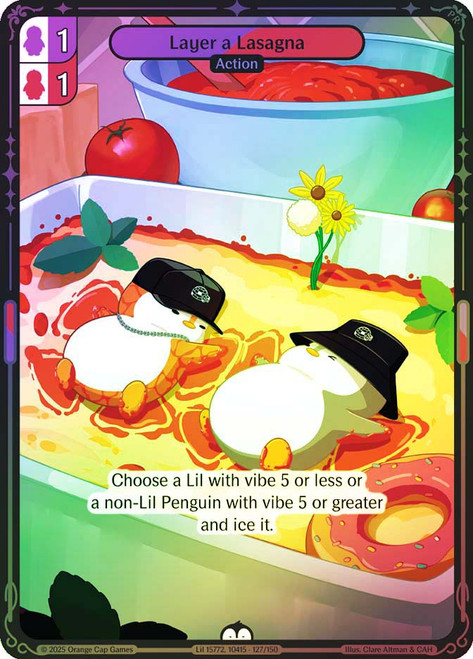 Layer a Lasagna
Legend of the Lils
Single
Vibes