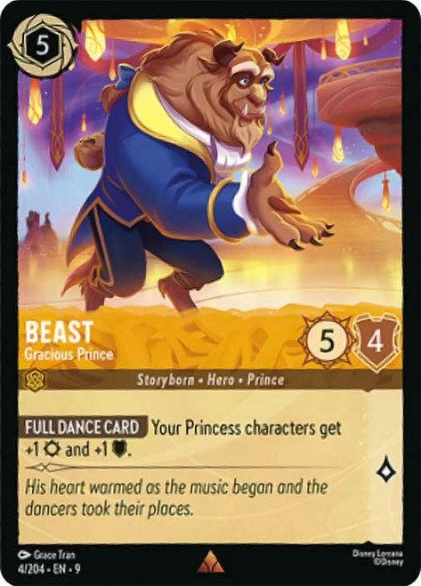 Beast - Gracious Prince
Fabled
Single
Lorcana