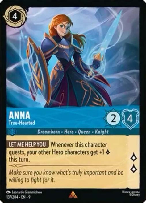 Anna - True-Hearted
Fabled
Single
Lorcana