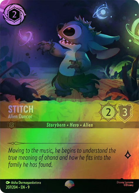 Stitch  - Alien Dancer (Epic)
Fabled
Single
Lorcana