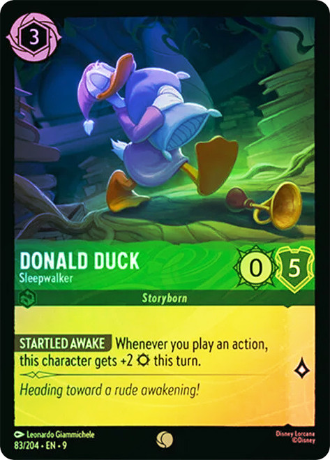 Donald Duck - Sleepwalker
Fabled
Single
Lorcana