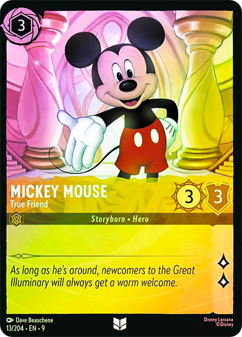 Mickey Mouse - True Friend
Fabled
Single
Lorcana