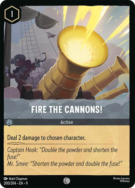 Fire the Cannons!
Fabled
Single
Lorcana