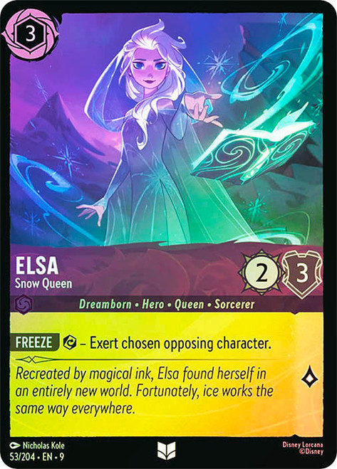 Elsa - Snow Queen
Fabled
Single
Lorcana