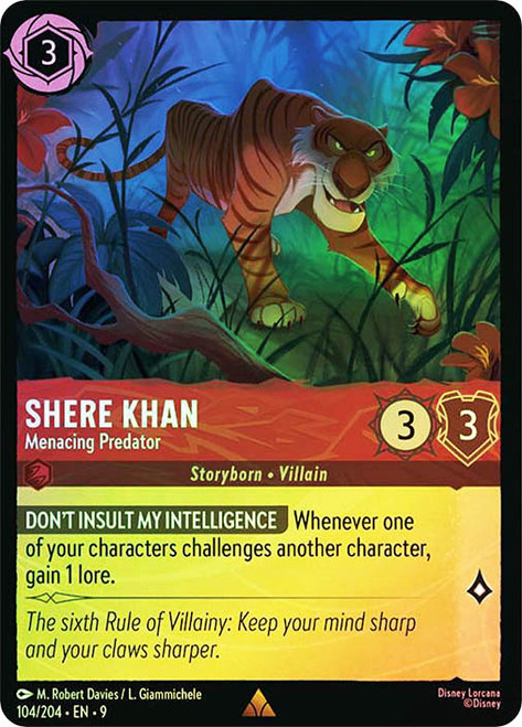 Shere Khan - Menacing Predator
Fabled
Single
Lorcana