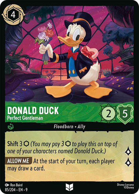 Donald Duck - Perfect Gentleman
Fabled
Single
Lorcana