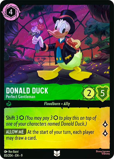 Donald Duck - Perfect Gentleman
Fabled
Single
Lorcana