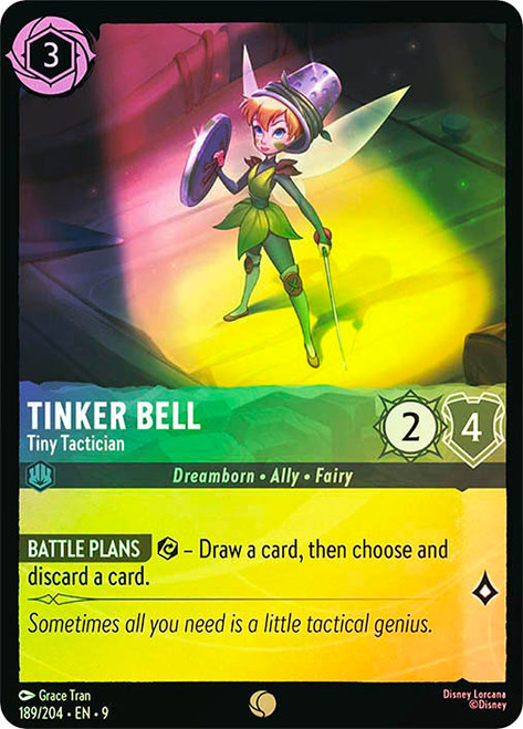 Tinker Bell - Tiny Tactician
Fabled
Single
Lorcana