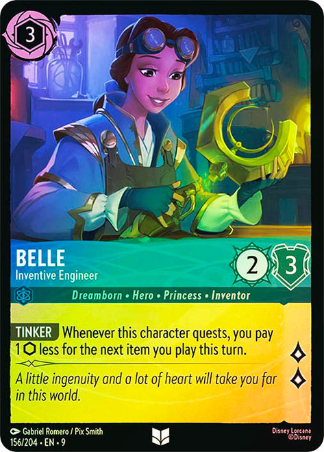 Belle - Inventive Engineer
Fabled
Single
Lorcana
