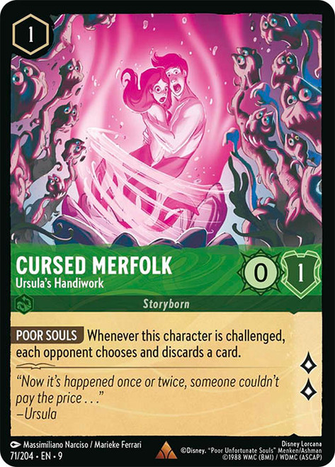 Cursed Merfolk - Ursula's Handiwork
Fabled
Single
Lorcana