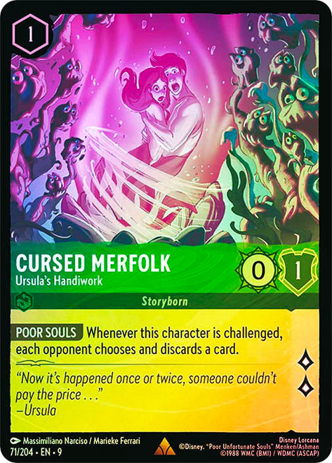 Cursed Merfolk - Ursula's Handiwork
Fabled
Single
Lorcana
