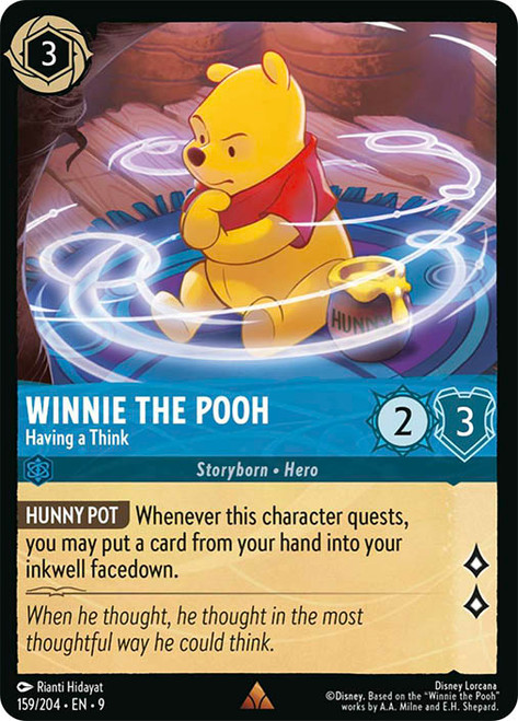Winnie the Pooh - Having a Think
Fabled
Single
Lorcana