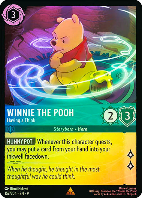 Winnie the Pooh - Having a Think
Fabled
Single
Lorcana