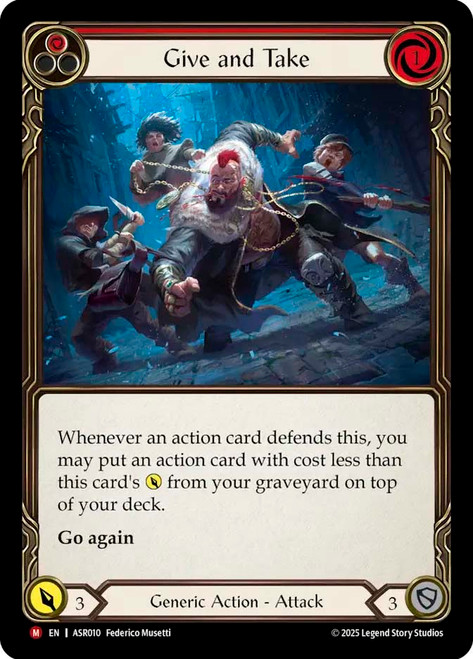 Give and Take
Armory Deck: Ira
Single
Flesh and Blood