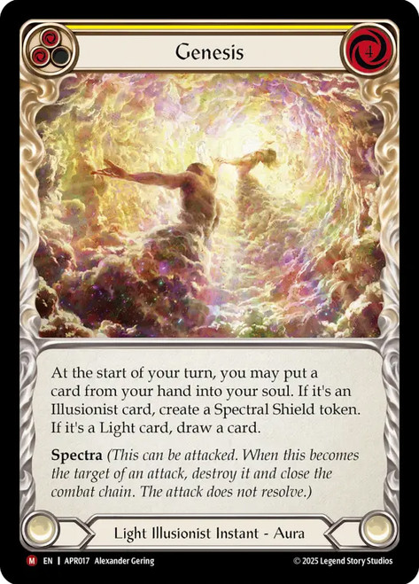 Genesis
Armory Deck: Prism
Single
Flesh and Blood