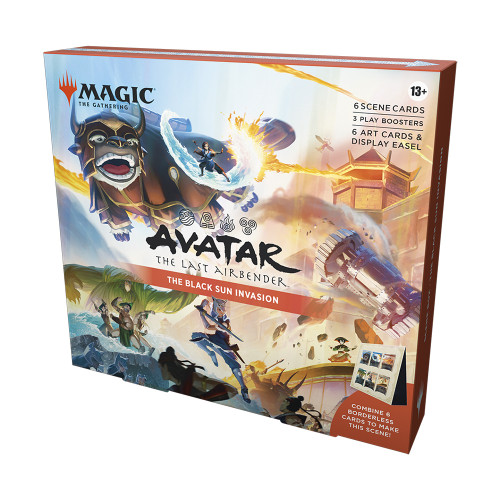 Revelación Exclusiva: Caja De Escena De La Invasión Del Sol Negro De Magic The Gathering Y Avatar La Leyenda De Aang