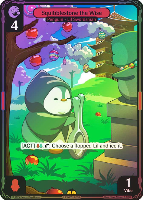 Squibblestone the Wise
Legend of the Lils
Single
Vibes