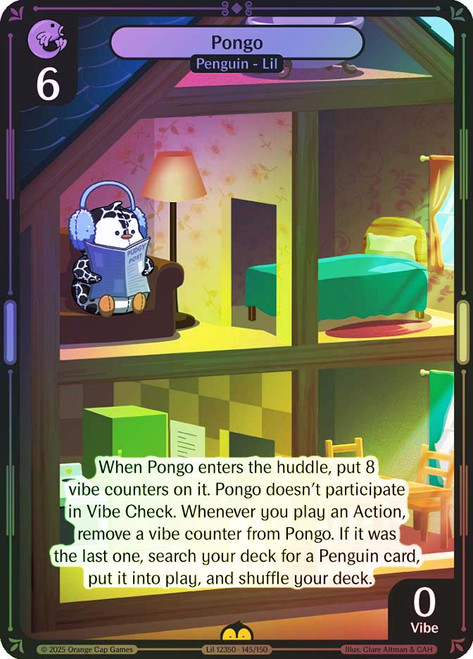 Pongo
Legend of the Lils
Single
Vibes