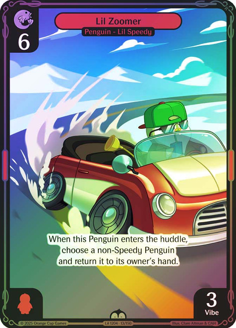 Lil Zoomer
Legend of the Lils
Single
Vibes