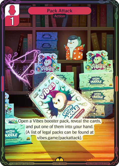 Pack Attack
Legend of the Lils
Single
Vibes