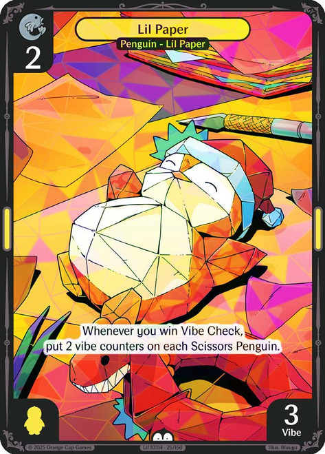 Lil Paper
Legend of the Lils
Single
Vibes