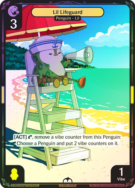 Lil Lifeguard
Legend of the Lils
Single
Vibes