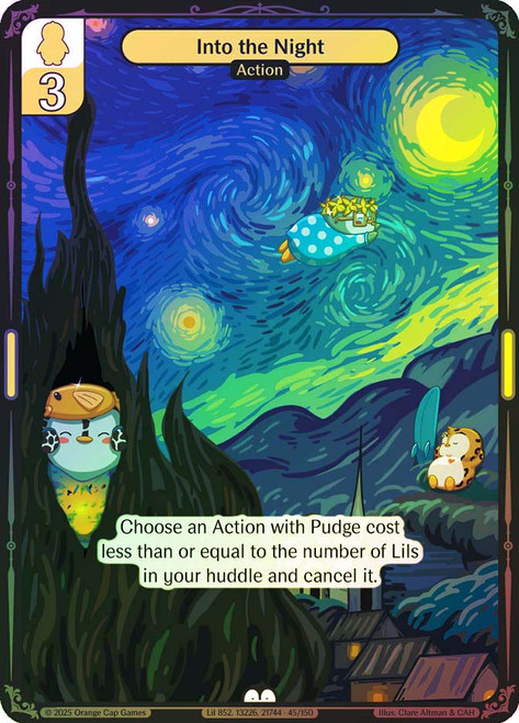 Into the Night
Legend of the Lils
Single
Vibes