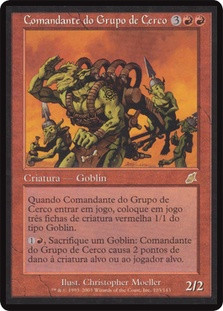Siege-Gang Commander
Scourge - Portuguese
Single
Magic The Gathering