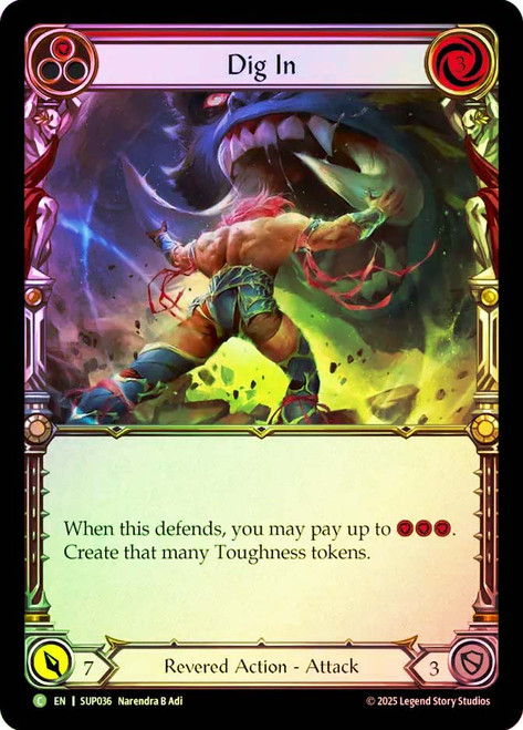 Dig In (Red)
Super Slam
Single
Flesh and Blood