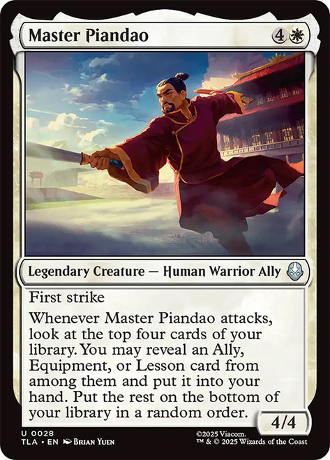 Master Piandao\nAvatar: The Last Airbender\nSingle\nMagic The Gathering