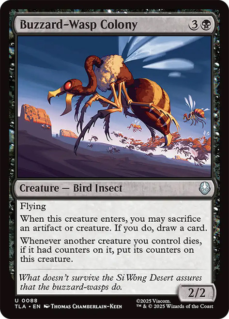 Buzzard-Wasp Colony\nAvatar: The Last Airbender\nSingle\nMagic The Gathering