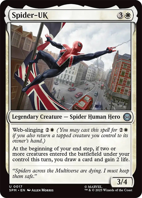 Spider-UK\nMarvel's Spider-Man\nSingle\nMagic The Gathering