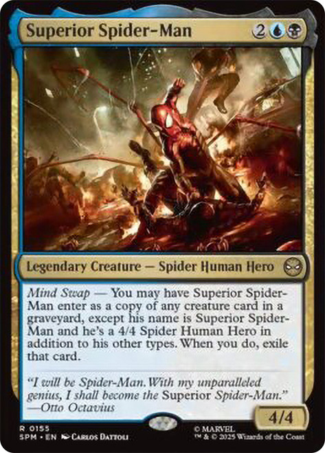 Superior Spider-Man\nMarvel's Spider-Man\nSingle\nMagic The Gathering