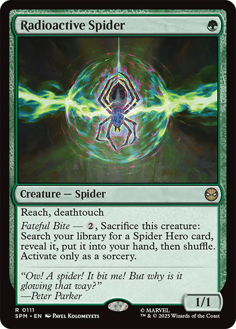 Radioactive Spider\nMarvel's Spider-Man\nSingle\nMagic The Gathering