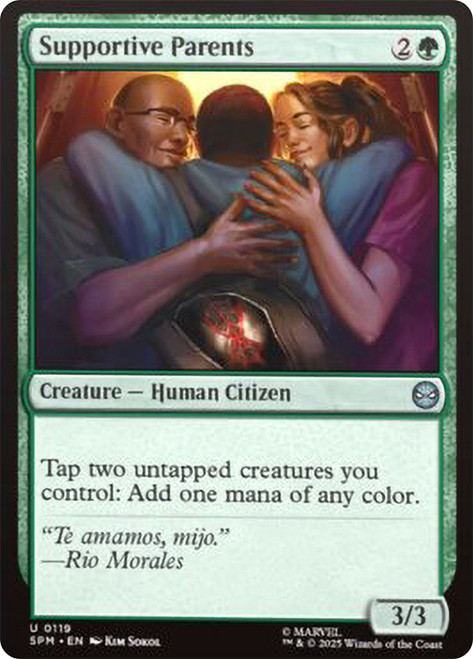 Supportive Parents\nMarvel's Spider-Man\nSingle\nMagic The Gathering