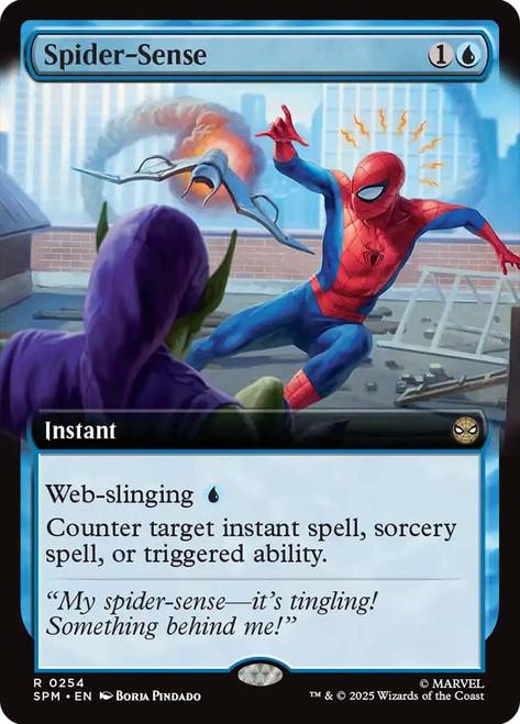 Spider-Sense (Extended Art)\nMarvel's Spider-Man - Variants\nSingle\nMagic The Gathering