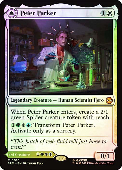 Peter Parker // Amazing Spider-Man\nMarvel's Spider-Man\nSingle\nMagic The Gathering