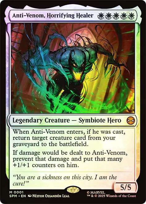 Anti-Venom, Horrifying Healer\nMarvel's Spider-Man\nSingle\nMagic The Gathering