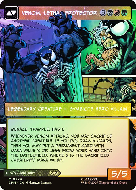 マジック：ザ・ギャザリング MTG Eddie Brock VEMOM foil Eddie Brock // Venom, Lethal Protector | Marvel's Spider-Man