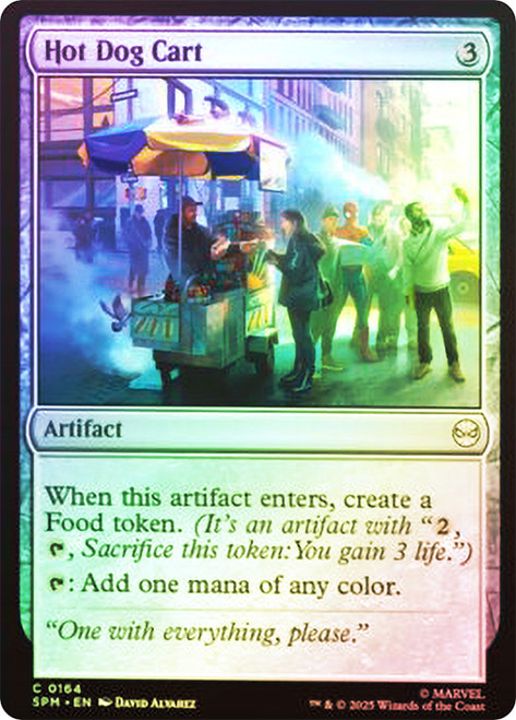 Hot Dog Cart\nMarvel's Spider-Man\nSingle\nMagic The Gathering