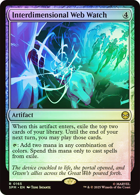 Interdimensional Web Watch\nMarvel's Spider-Man\nSingle\nMagic The Gathering