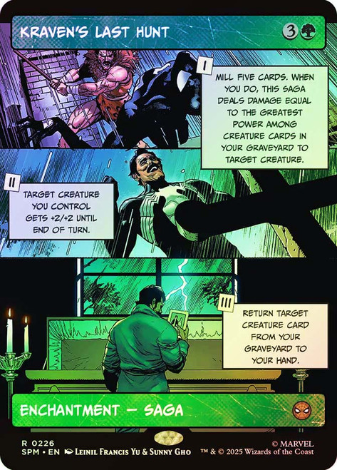 Kraven's Last Hunt (Showcase)\nMarvel's Spider-Man - Variants\nSingle\nMagic The Gathering