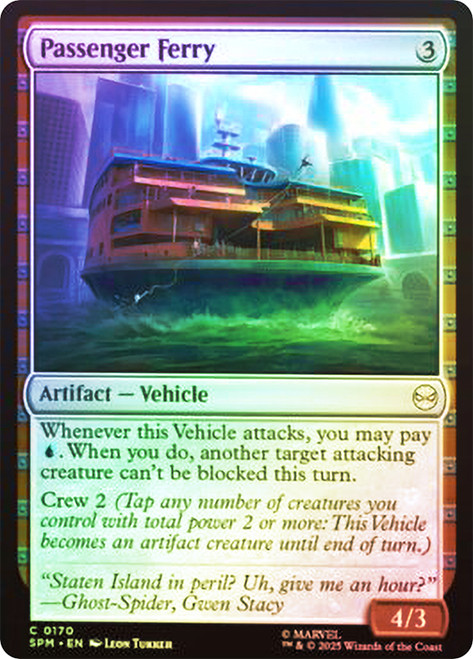 Passenger Ferry\nMarvel's Spider-Man\nSingle\nMagic The Gathering