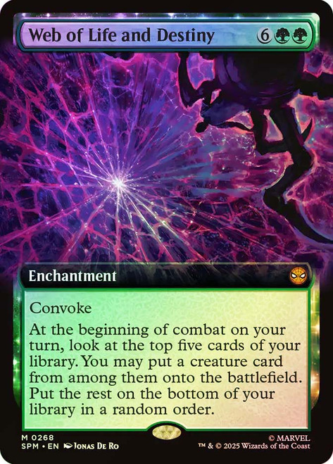 Web of Life and Destiny (Extended Art)\nMarvel's Spider-Man - Variants\nSingle\nMagic The Gathering