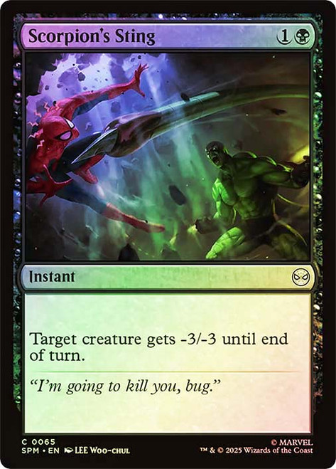 Scorpion's Sting\nMarvel's Spider-Man\nSingle\nMagic The Gathering