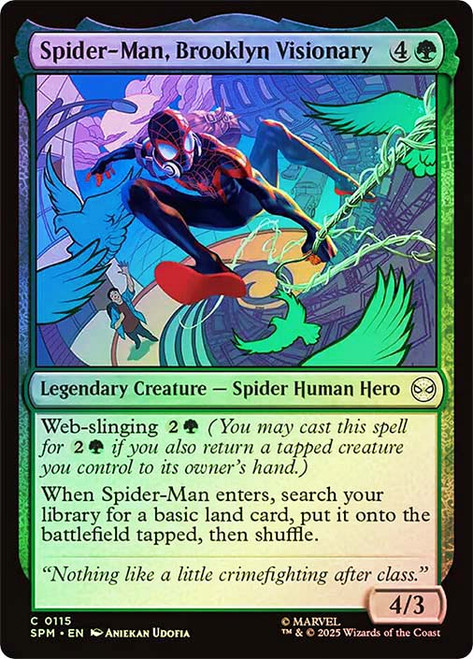Spider-Man, Brooklyn Visionary\nMarvel's Spider-Man\nSingle\nMagic The Gathering