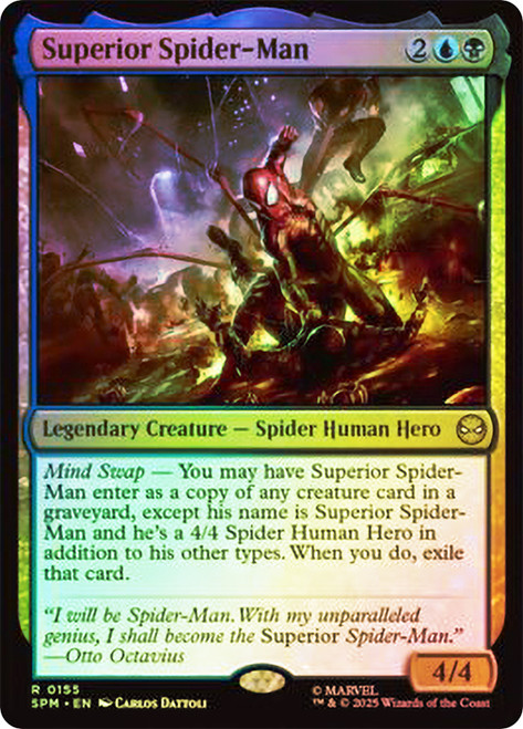 Superior Spider-Man\nMarvel's Spider-Man\nSingle\nMagic The Gathering